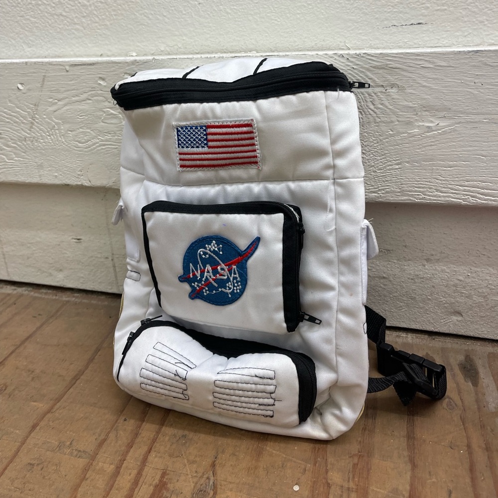 vintage nasa backpack